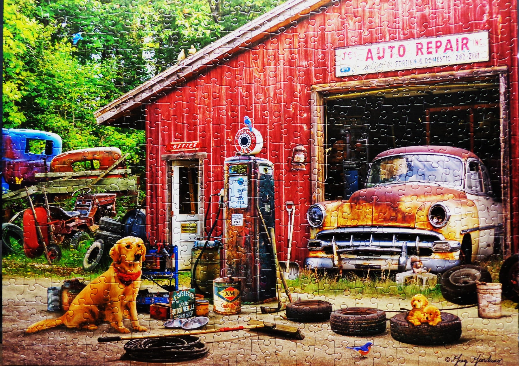 Auto Repair - New Puzzle Sparks Memory of a New Life