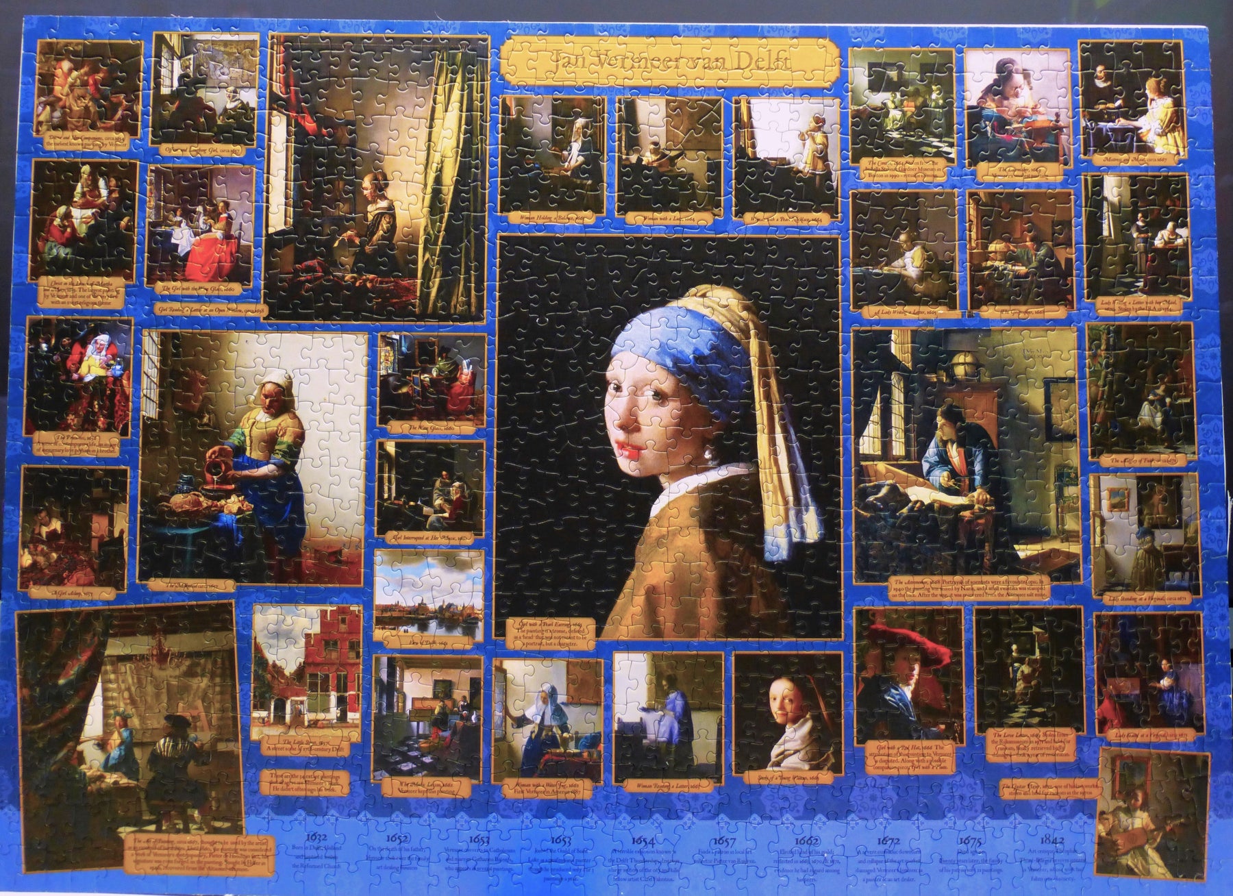 History of Vermeer