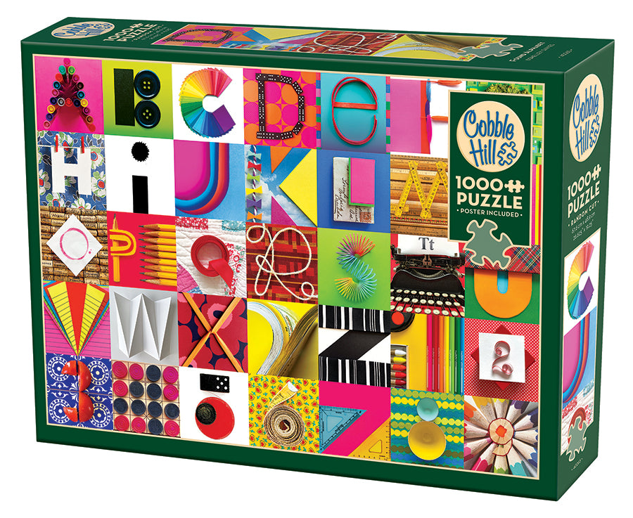Found Alphabet | 1000 Piece — Cobble Hill Puzzles