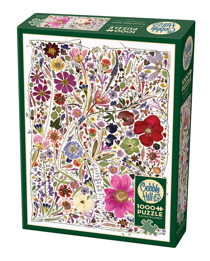 Flower Press: Spring | 1000 Piece — Cobble Hill Puzzles