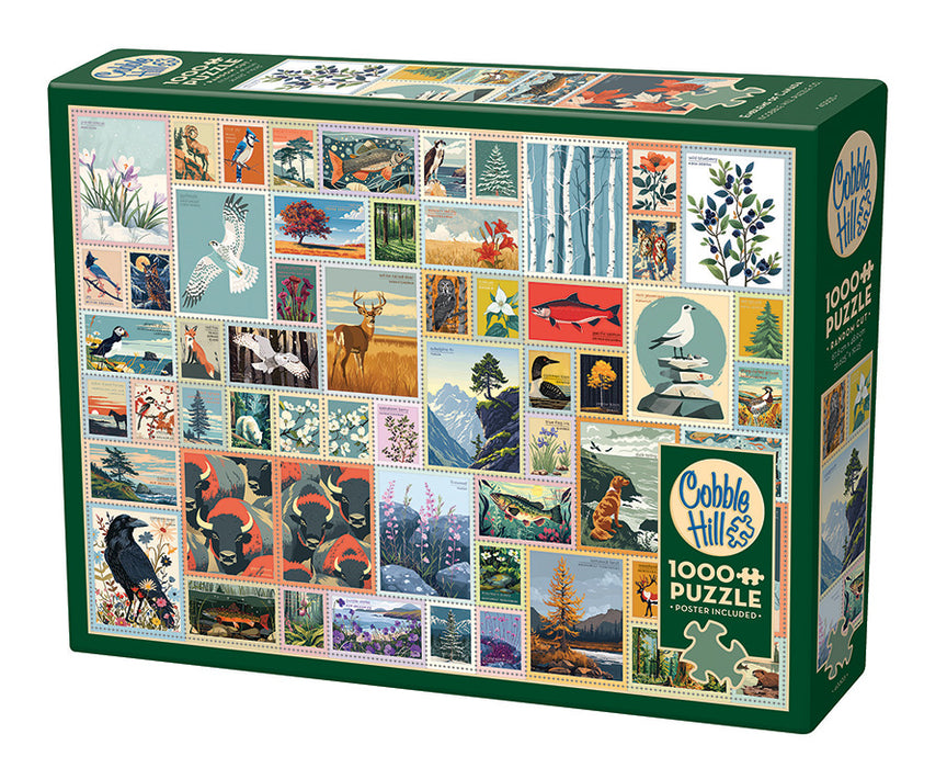 Emblems of Canada | 1000 Piece| AI Assistance