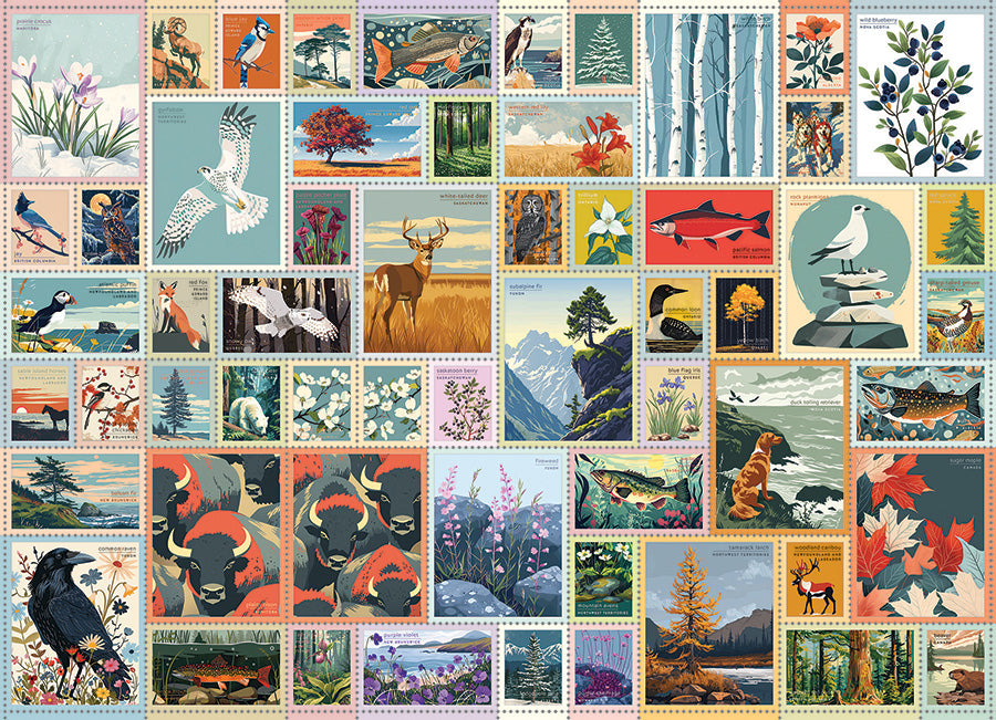 Emblems of Canada | 1000 Piece | 40303 | Cobble Hill Puzzles