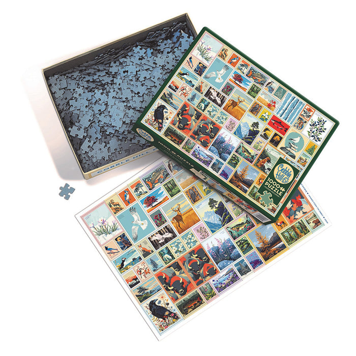 Emblems of Canada | 1000 Piece| AI Assistance