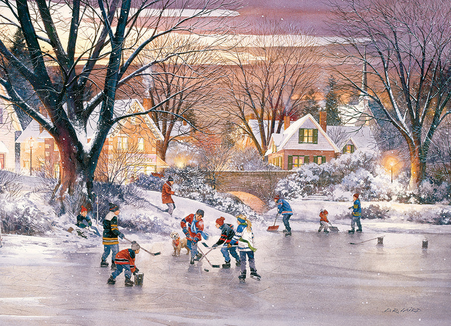 Hometown Hockey | 1000 Piece | 40304 | Cobble Hill Puzzles
