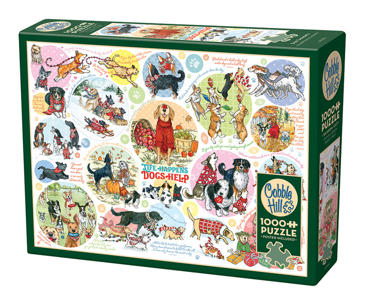 Dog Thoughts | 1000 Piece | 40336 | Cobble Hill Puzzles Official