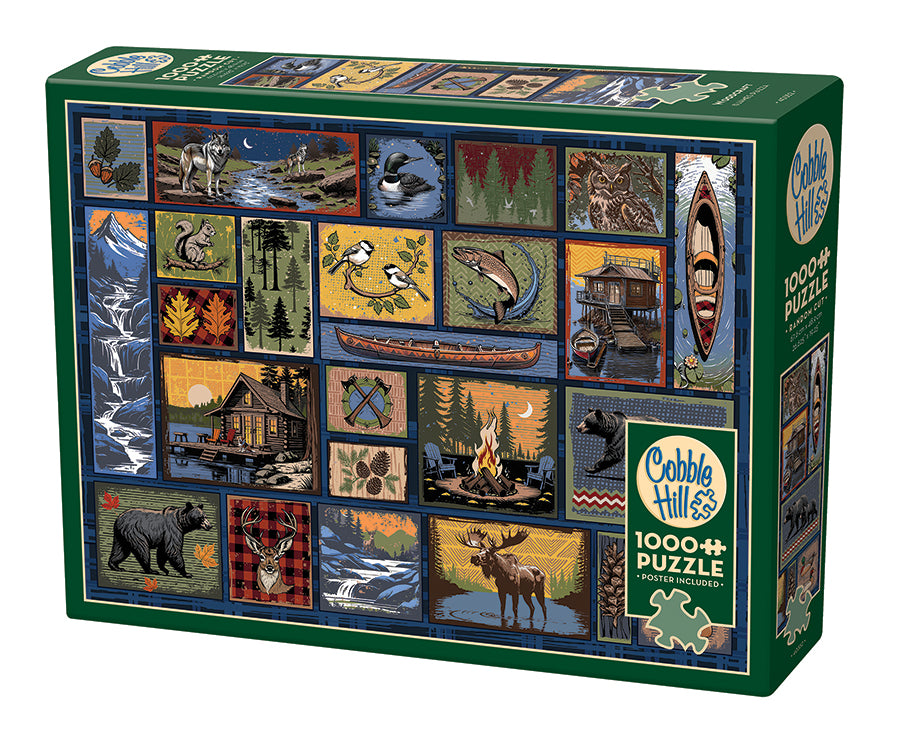 Woodcraft | 1000 Piece | AI Assistance — Cobble Hill Puzzles