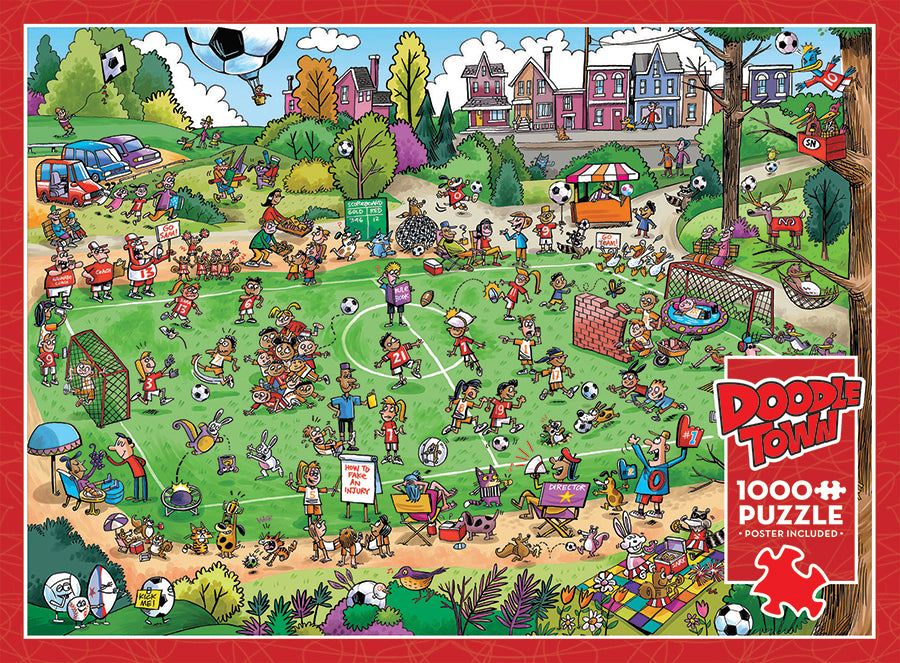 DoodleTown: Offside Antics | 1000 Piece