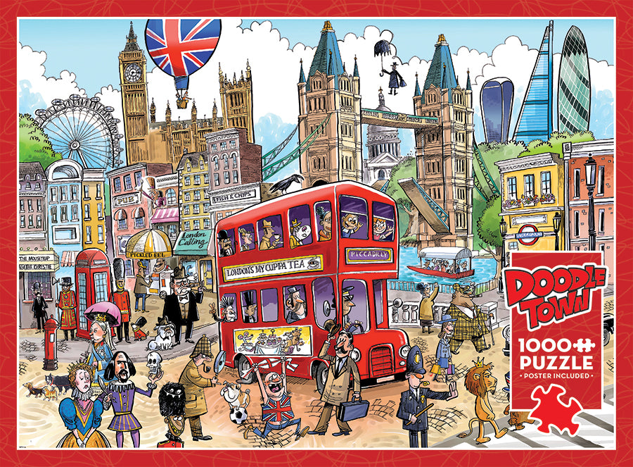 Doodletown: London Calling | 1000 Piece