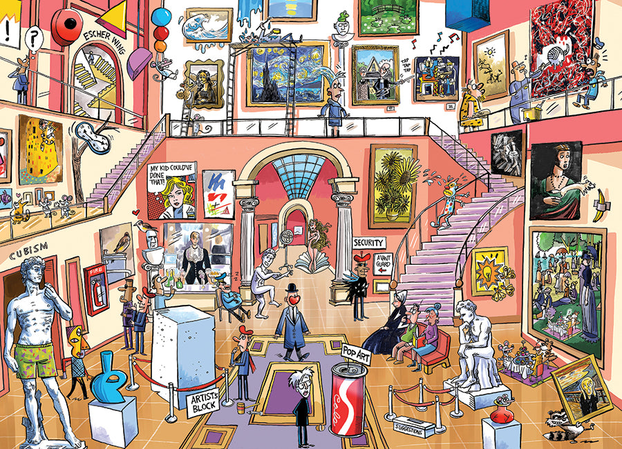 Doodletown: Museum Mischief | 1000 Piece