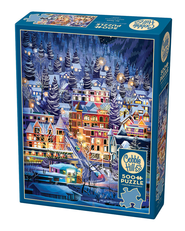 Ski Town | 500 Piece — Cobble Hill Puzzles