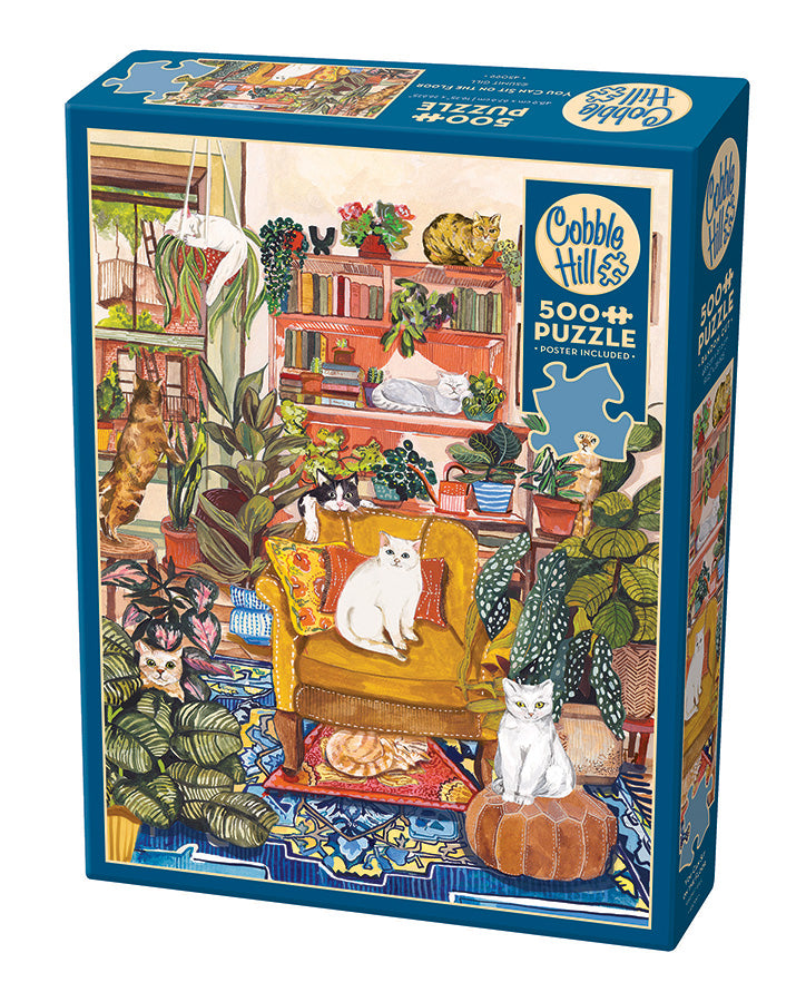 You Can Sit on the Floor | 500 Piece — Cobble Hill Puzzles