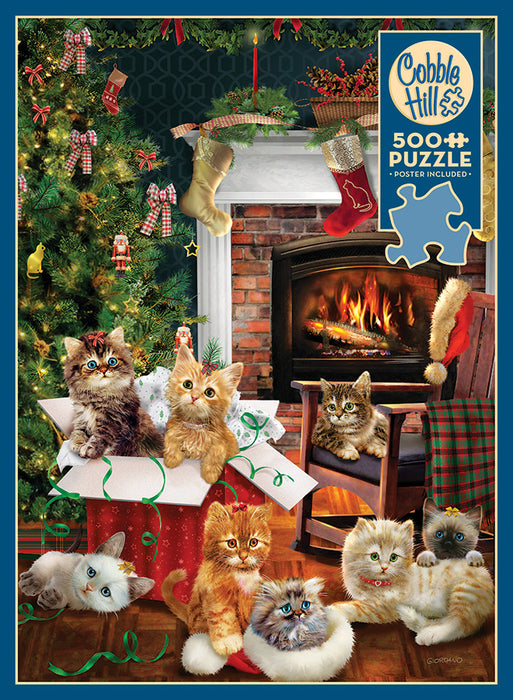 Christmas Kittens | 500 Piece