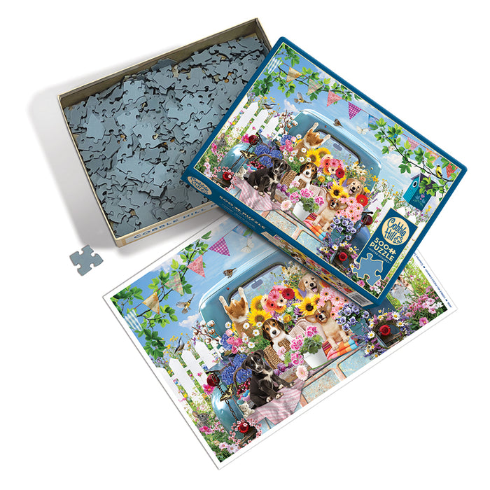 Country Truck in Summer | 500 Piece | AI Assistance