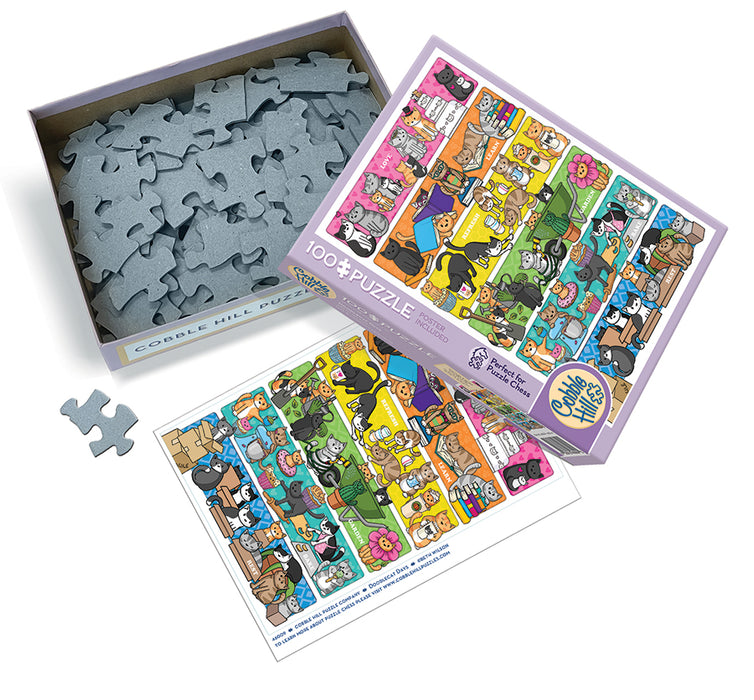 Doodlecat Days | 100 Piece