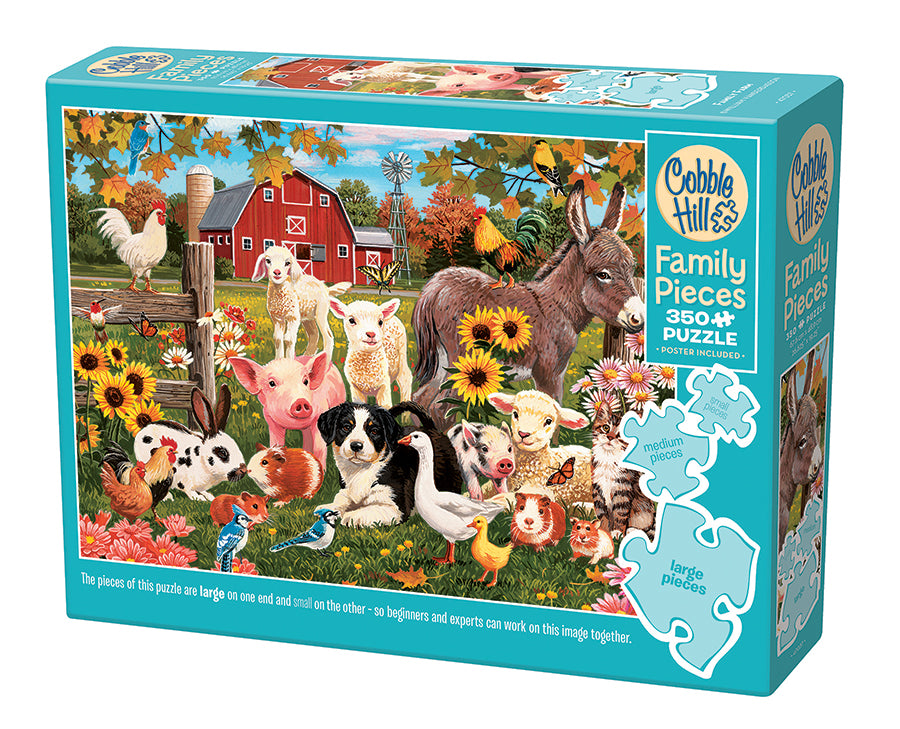 Family Farm (Family) | Family Pieces 350 — Cobble Hill Puzzles