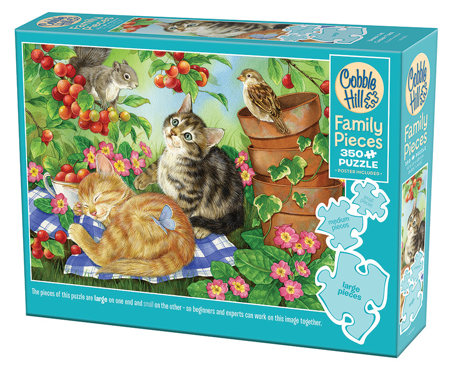 Under the Cherry Tree (Family) Family Pieces 350 — Cobble Hill Puzzles