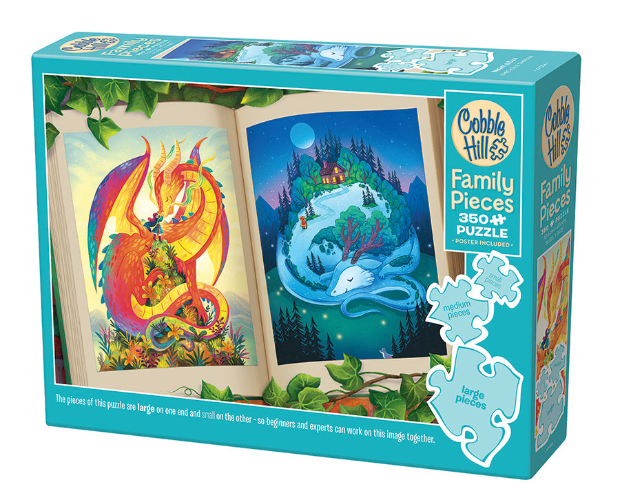 Night & Day | Family Pieces 350 — Cobble Hill Puzzles