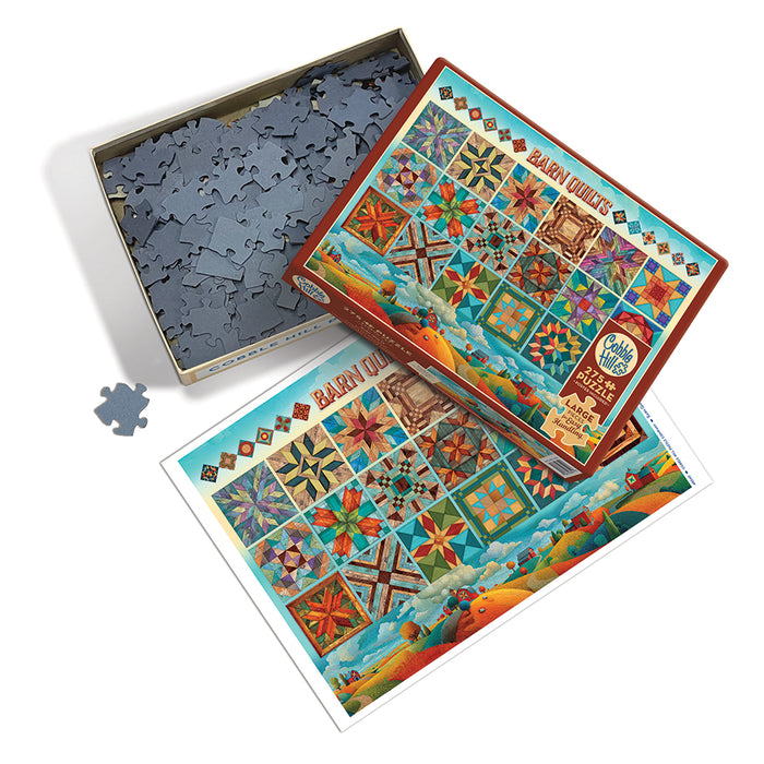 Barn Quilts | Easy Handling 275 Piece | AI Assistance