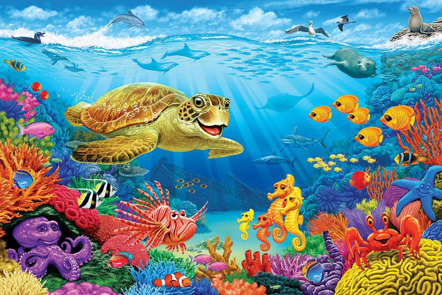 Ocean Reef | Floor Puzzle 35pc