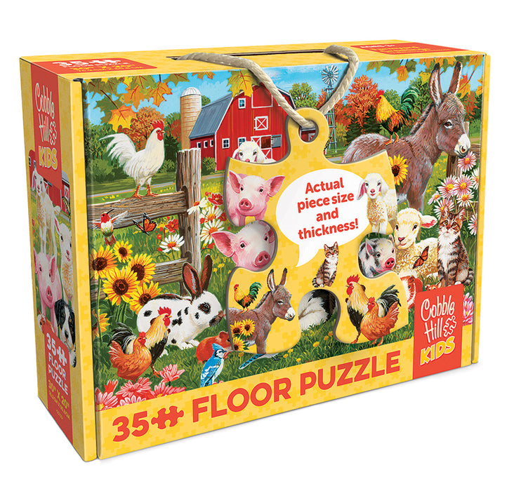 Farmyard Greetings | Floor Puzzle 35pc