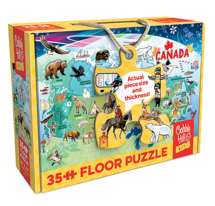 Map of Canada | Floor Puzzle 35pc
