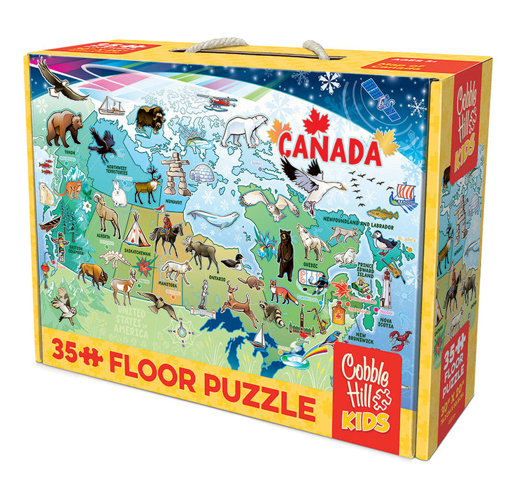 Map of Canada | Floor Puzzle 35pc