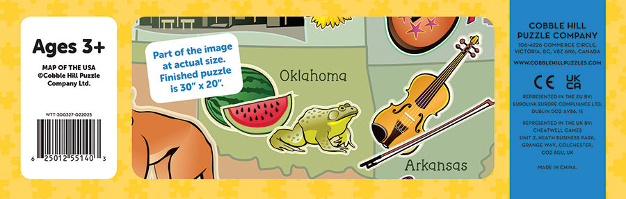 Map of Canada | Floor Puzzle 35pc