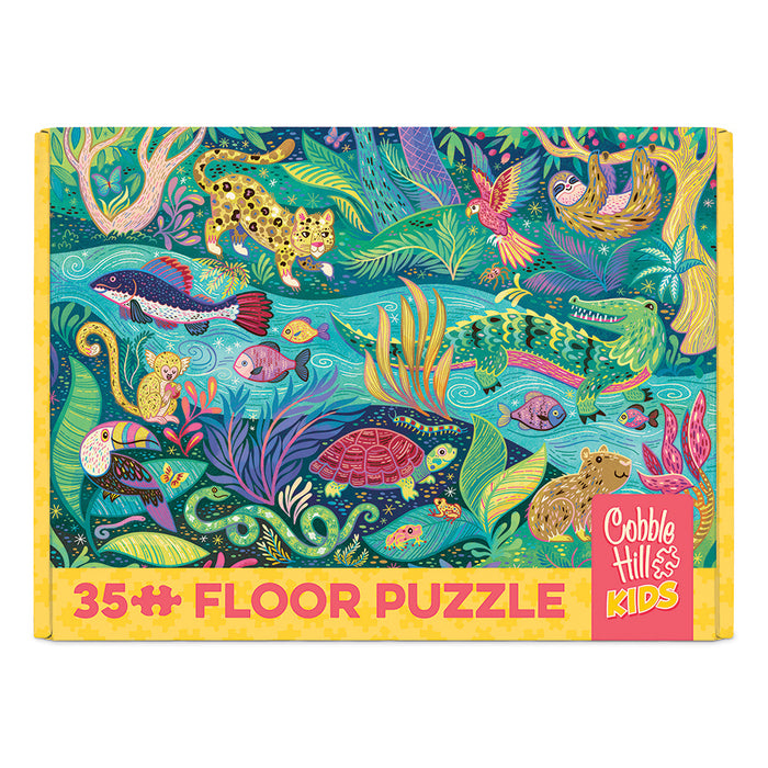 In the Rainforest | Floor Puzzle 35pc