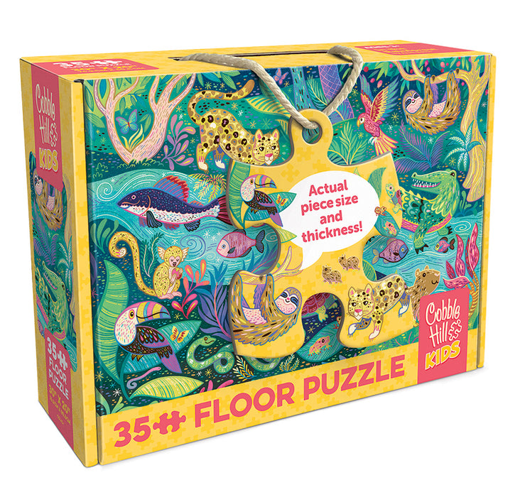 In the Rainforest | Floor Puzzle 35pc