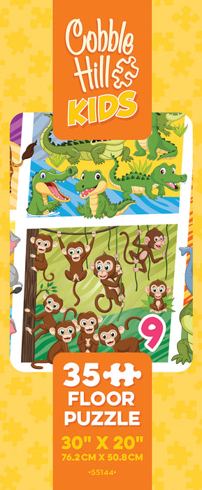 Animal Count | Floor Puzzle 35pc