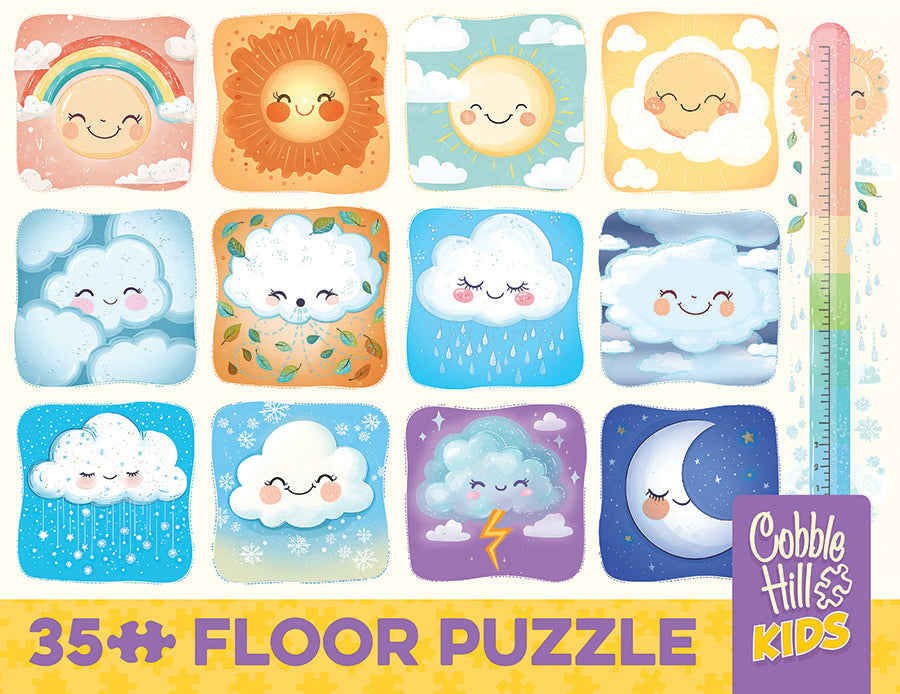 Fair Weather | Floor Puzzle 35pc | AI Assistance