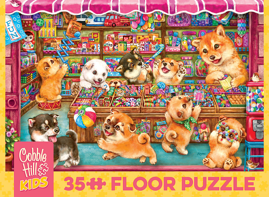 Shiba's Candy Store | Floor Puzzle 35pc