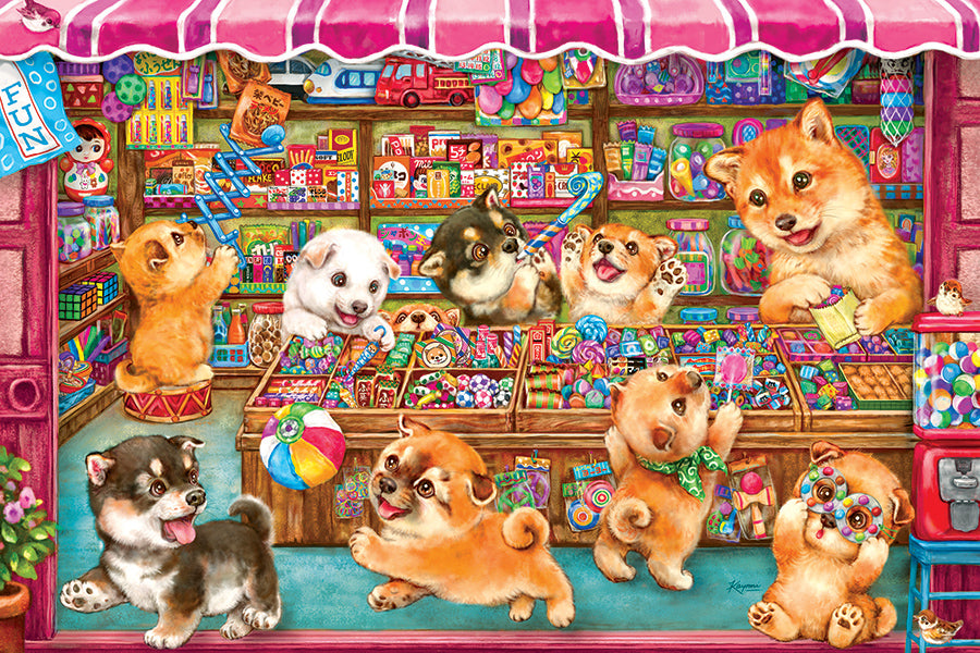 Shiba's Candy Store | Floor Puzzle 35pc