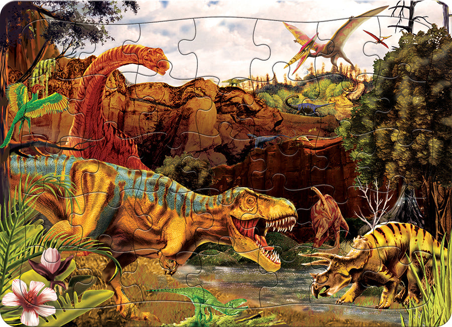 Dino Story (tray) | 35 Piece Tray