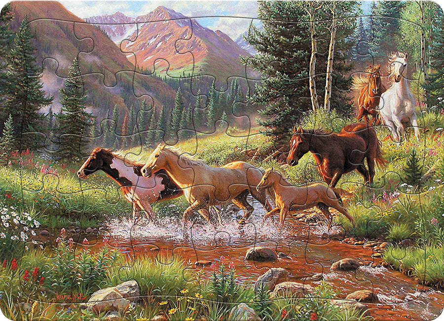 Cheval Stream (plateau) | Plateau de 35 pièces
