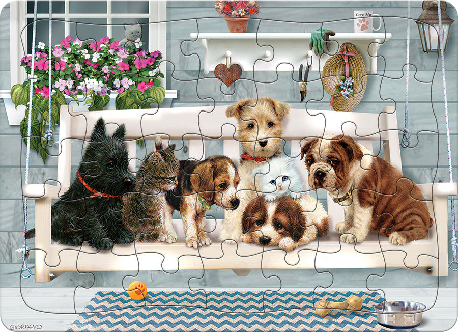 Porch Swing Buddies (tray) | 35 Piece Tray