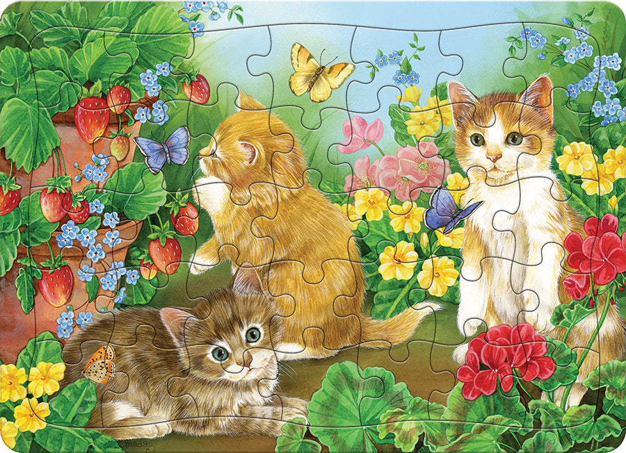 Chaton Playtime (plateau) | Plateau de 35 pièces