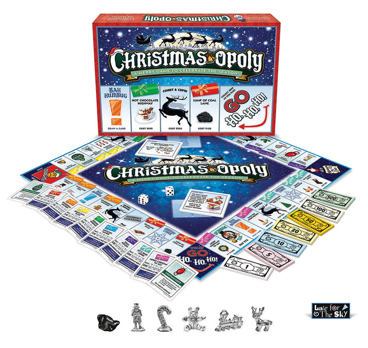 Christmas-Opoly Board Game