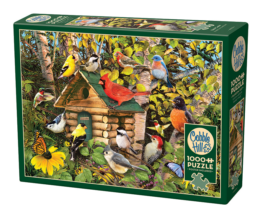 Bird Cabin 1000 piece jigsaw| 40006 |Cobble Hill Puzzles Official