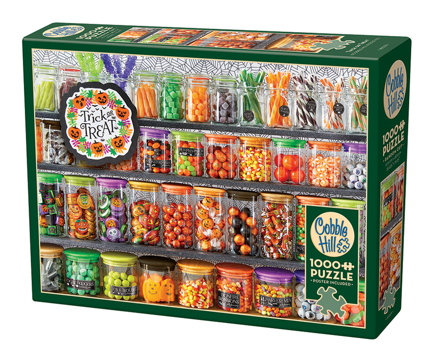 Cobblehill Puzzles - 1000 Teile Puzzle Mit Zufallszuschnitt, Perfekt Für Puzzle-Fans!