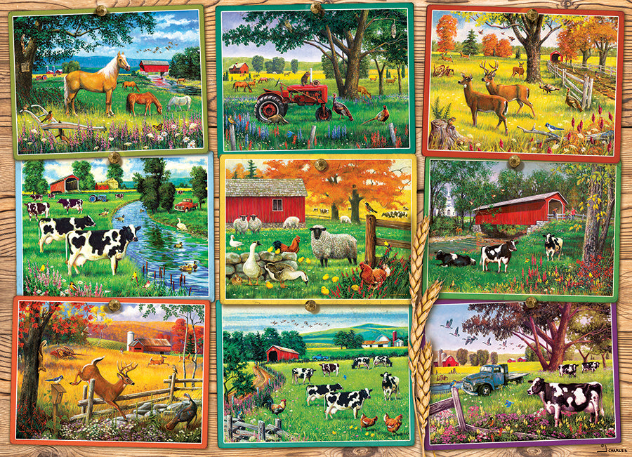 Postcards from the Farm | 1000 Piece