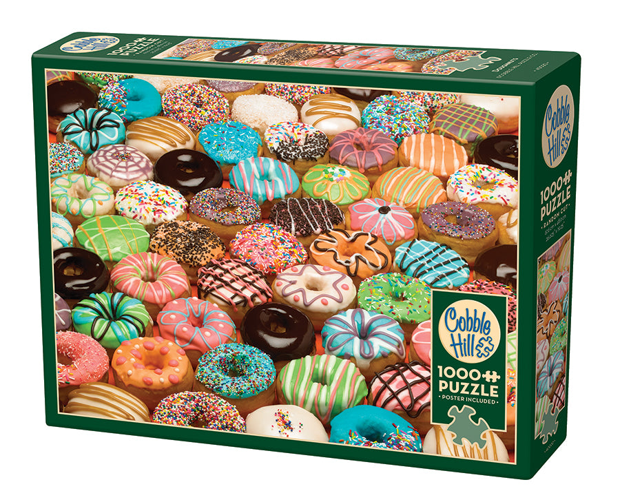 Doughnuts 1000 piece jigsaw | 40020 | Cobble Hill Puzzles Official