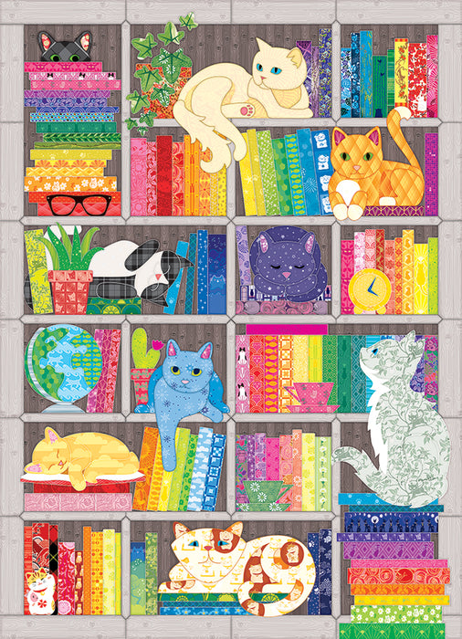 Rainbow Cat Quilt | 1000 Piece