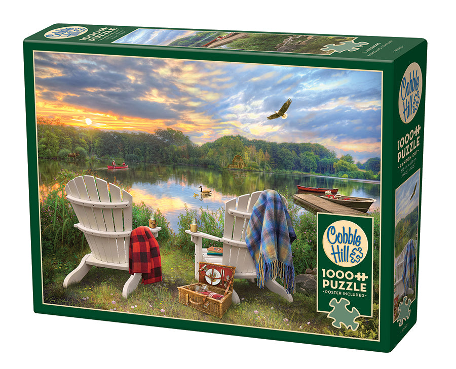 Lakeshore 1000 piece jigsaw| 40063 |Cobble Hill Puzzles Official