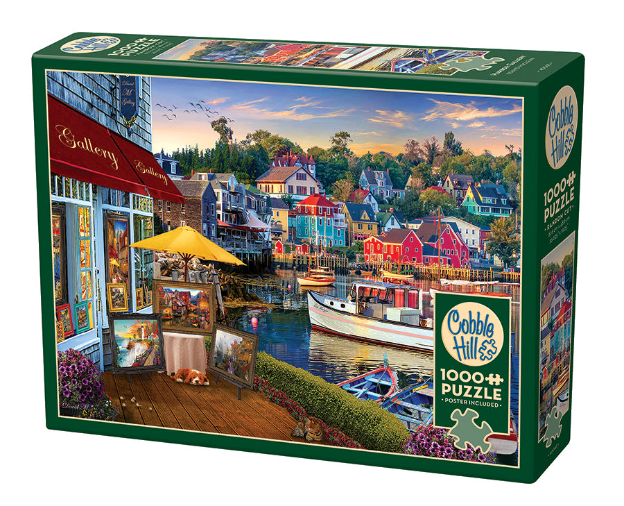 Cobble Hill Puzzle 1000 Pezzi – Leviathan Of Glacier Bay, Megattera, Con Poster, 67.6x48.9 Cm