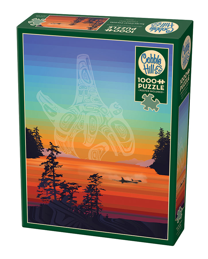 Salish Coast Colours 1000 piece jigsaw| 40072 |Cobble Hill Puzzles