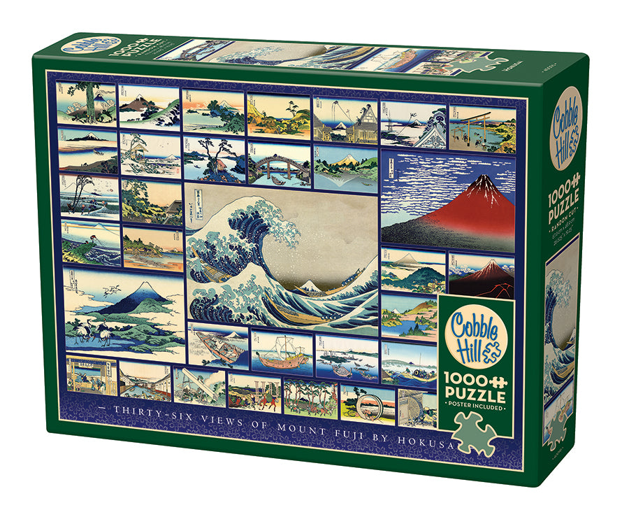 Hokusai 1000 piece jigsaw| 40096 |Cobble Hill Puzzles Official Website