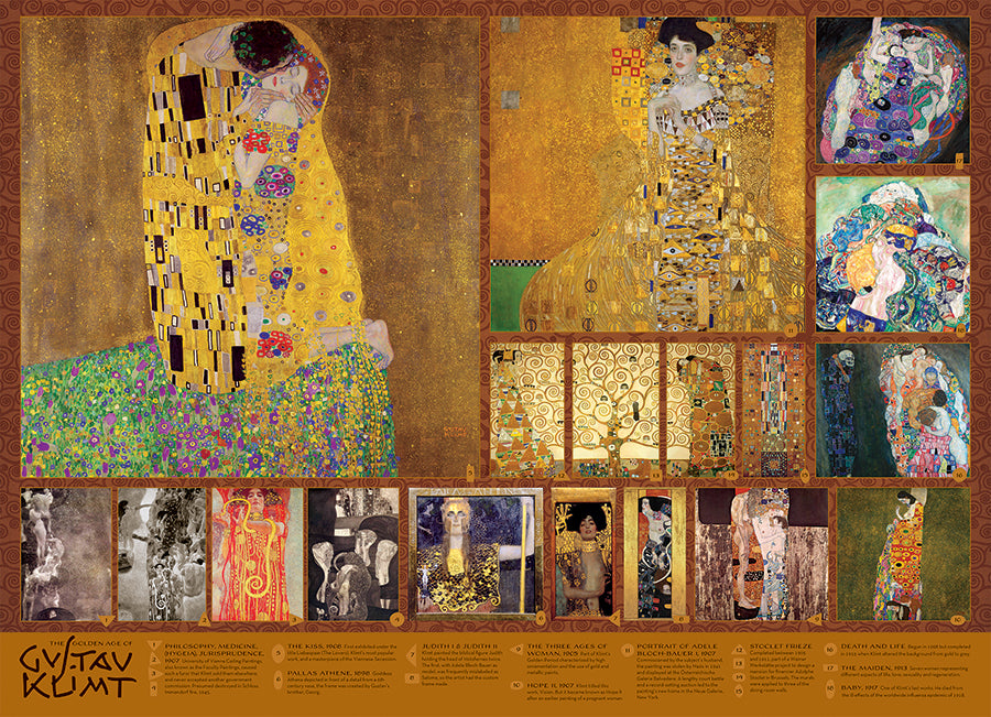L'âge d'or de Klimt | 1000 pièces