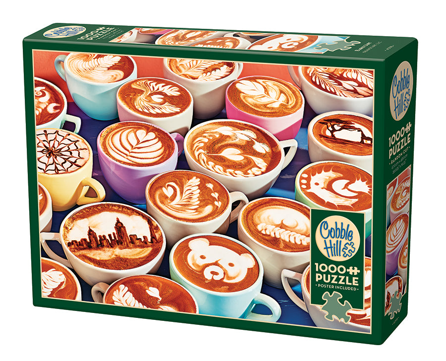 BaristArt 1000 piece jigsaw| 40118 |Cobble Hill Puzzles Official