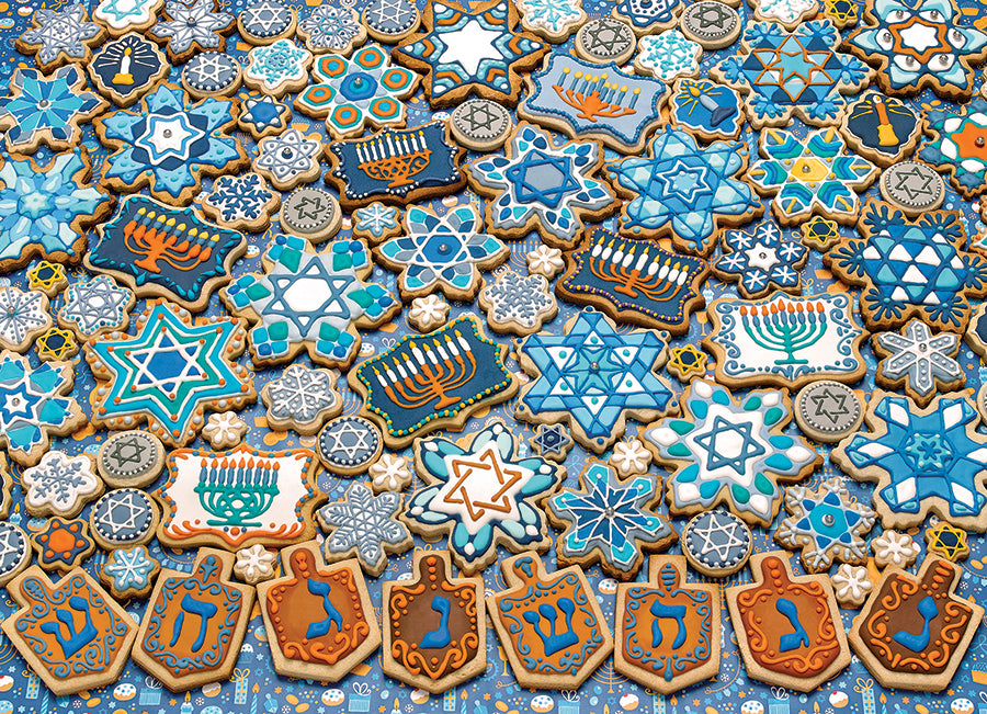 Hanukkah Cookies | 1000 Piece